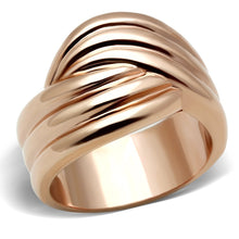 Load image into Gallery viewer, GL209 - IP Rose Gold(Ion Plating) Brass Ring with No Stone