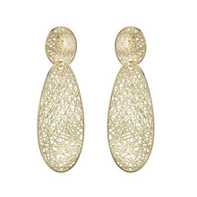 Load image into Gallery viewer, 4W008 - Earring, Brass, Imitation Gold, , No Stone