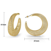 Load image into Gallery viewer, 4W020 - Earring, Brass, Imitation Gold, , No Stone
