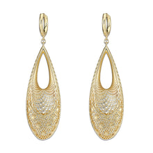 Load image into Gallery viewer, 4W032 - Earring, Brass, Imitation Gold, No Stone