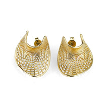 Load image into Gallery viewer, 4W038 - Earring, Brass, Imitation Gold , No Stone