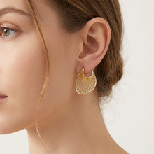 Load image into Gallery viewer, 4W038 - Earring, Brass, Imitation Gold , No Stone
