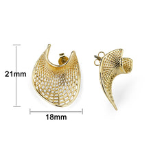 Load image into Gallery viewer, 4W038 - Earring, Brass, Imitation Gold , No Stone