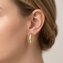 Load image into Gallery viewer, 4W047 - Earring, Brass, Imitation Gold , No Stone