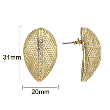 Load image into Gallery viewer, 4W047 - Earring, Brass, Imitation Gold , No Stone