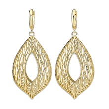 Load image into Gallery viewer, 4W056 - Earring, Brass, Imitation Gold , No Stone