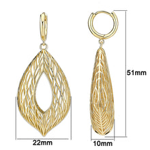 Load image into Gallery viewer, 4W056 - Earring, Brass, Imitation Gold , No Stone