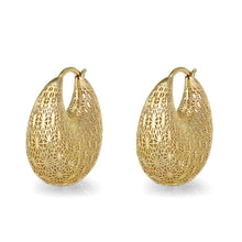Load image into Gallery viewer, 4W059 - Earring, Brass, Imitation Gold Plated , No Stone