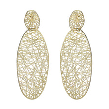 Load image into Gallery viewer, 4W062 - Earring, Brass, Imitation Gold Plated , No Stone