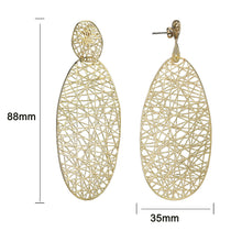 Load image into Gallery viewer, 4W062 - Earring, Brass, Imitation Gold Plated , No Stone