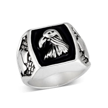 Load image into Gallery viewer, LO5M038-Rhodium Plated  Brass Ring with  No Stone