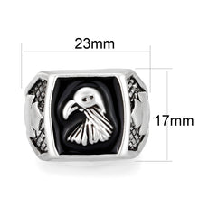 Load image into Gallery viewer, LO5M038-Rhodium Plated  Brass Ring with  No Stone