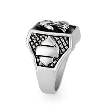 Load image into Gallery viewer, LO5M038-Rhodium Plated  Brass Ring with  No Stone