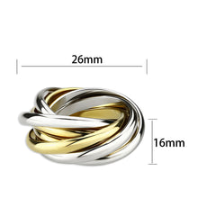 Load image into Gallery viewer, LO5W236- 2-Tone Brass Ring No Stone