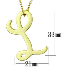 Load image into Gallery viewer, LO3459 - Gold Brass Chain Pendant with No Stone