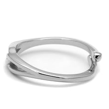 Load image into Gallery viewer, LO3992 - Rhodium Brass Ring with No Stone