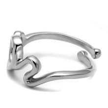 Load image into Gallery viewer, LO4001 - Rhodium Brass Ring with No Stone