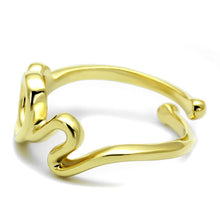 Load image into Gallery viewer, LO4002 - Flash Gold Brass Ring with No Stone