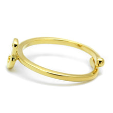 Load image into Gallery viewer, LO4022 - Flash Gold Brass Ring with No Stone