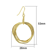 Load image into Gallery viewer, LO4774 - Gold Brass Earring with NoStone in No Stone