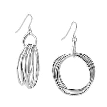 Load image into Gallery viewer, LO4775 - Rhodium Brass Earring with NoStone in No Stone