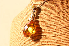 Load image into Gallery viewer, LOAS1388 - 14 K Gold tone 925 Sterling Silver Chain Pendant with AAA Grade CZ  in Yellow