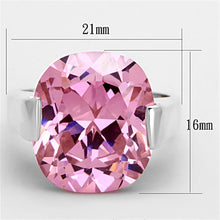 Load image into Gallery viewer, LOS686 - Silver 925 Sterling Silver Ring with AAA Grade CZ  in Rose