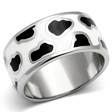 LOTK510 - High polished (no plating) Stainless Steel Ring with No Stone