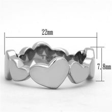 Load image into Gallery viewer, TK1433 - High polished (no plating) Stainless Steel Ring with No Stone