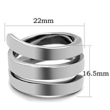 Load image into Gallery viewer, TK1519 - High polished (no plating) Stainless Steel Ring with No Stone