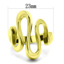 Load image into Gallery viewer, TK152G - IP Gold(Ion Plating) Stainless Steel Ring with No Stone