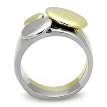 Load image into Gallery viewer, TK1706 - Two-Tone IP Gold (Ion Plating) Stainless Steel Ring with No Stone