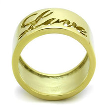 Load image into Gallery viewer, TK1878 - IP Gold(Ion Plating) Stainless Steel Ring with No Stone