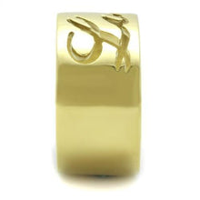 Load image into Gallery viewer, TK1878 - IP Gold(Ion Plating) Stainless Steel Ring with No Stone