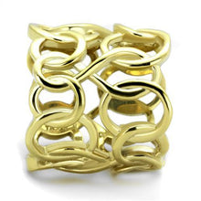 Load image into Gallery viewer, TK1882 - IP Gold(Ion Plating) Stainless Steel Ring with No Stone