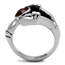 Load image into Gallery viewer, TK1970 - High polished (no plating) Stainless Steel Ring with Top Grade Crystal  in Siam