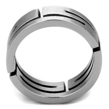 Load image into Gallery viewer, TK2393 - High polished (no plating) Stainless Steel Ring with No Stone