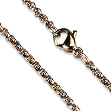 Load image into Gallery viewer, TK2425R - IP Rose Gold(Ion Plating) Stainless Steel Chain with No Stone