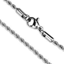 Load image into Gallery viewer, TK2426 - High polished (no plating) Stainless Steel Chain with No Stone