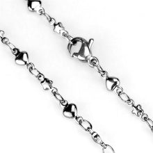 Load image into Gallery viewer, TK2427 - High polished (no plating) Stainless Steel Chain with No Stone