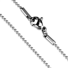 Load image into Gallery viewer, TK2431 - High polished (no plating) Stainless Steel Chain with No Stone