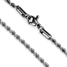 Load image into Gallery viewer, TK2433 - High polished (no plating) Stainless Steel Chain with No Stone