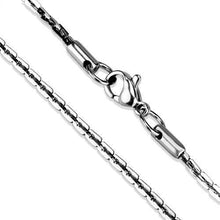 Load image into Gallery viewer, TK2440 - High polished (no plating) Stainless Steel Chain with No Stone