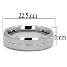 Load image into Gallery viewer, TK2917 - High polished (no plating) Stainless Steel Ring with No Stone