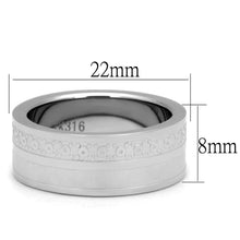 Load image into Gallery viewer, TK2944 - High polished (no plating) Stainless Steel Ring with No Stone