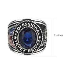 Load image into Gallery viewer, TK30320 - Trucker Ring in Montana Blue