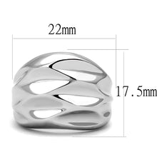 Load image into Gallery viewer, TK3262 - High polished (no plating) Stainless Steel Ring with No Stone