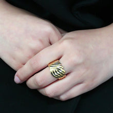 Load image into Gallery viewer, TK3576 - IP Gold(Ion Plating) Stainless Steel Ring with No Stone