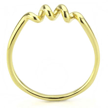 Load image into Gallery viewer, TK3626 - IP Gold(Ion Plating) Stainless Steel Ring with No Stone