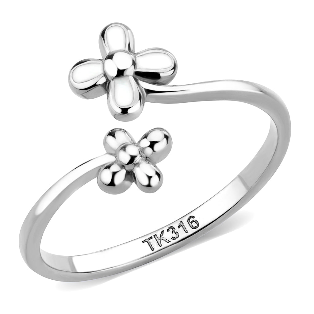 TK3631N -  Stainless Steel Ring with No Stone  No Plated (High Polished)